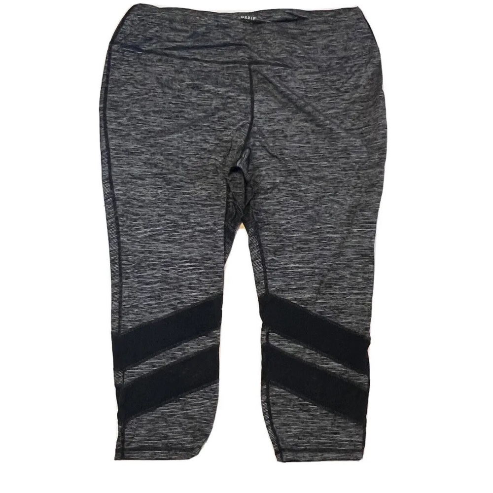 TORRID women’s leggins plus size 3 black white cropped BR‎